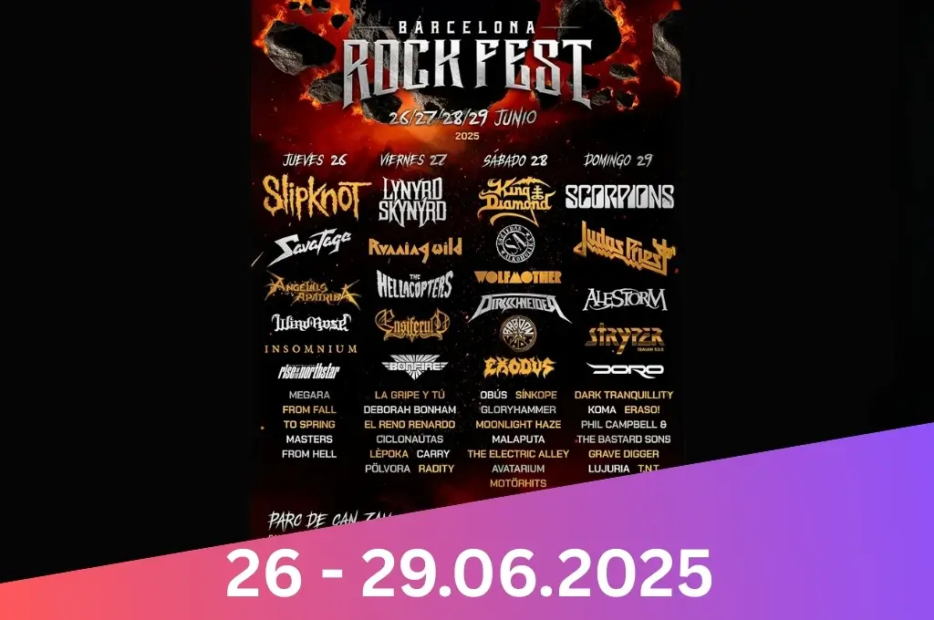 Barcelona Rock Fest 2025