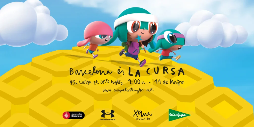 забег Cursa El Corte Inglés