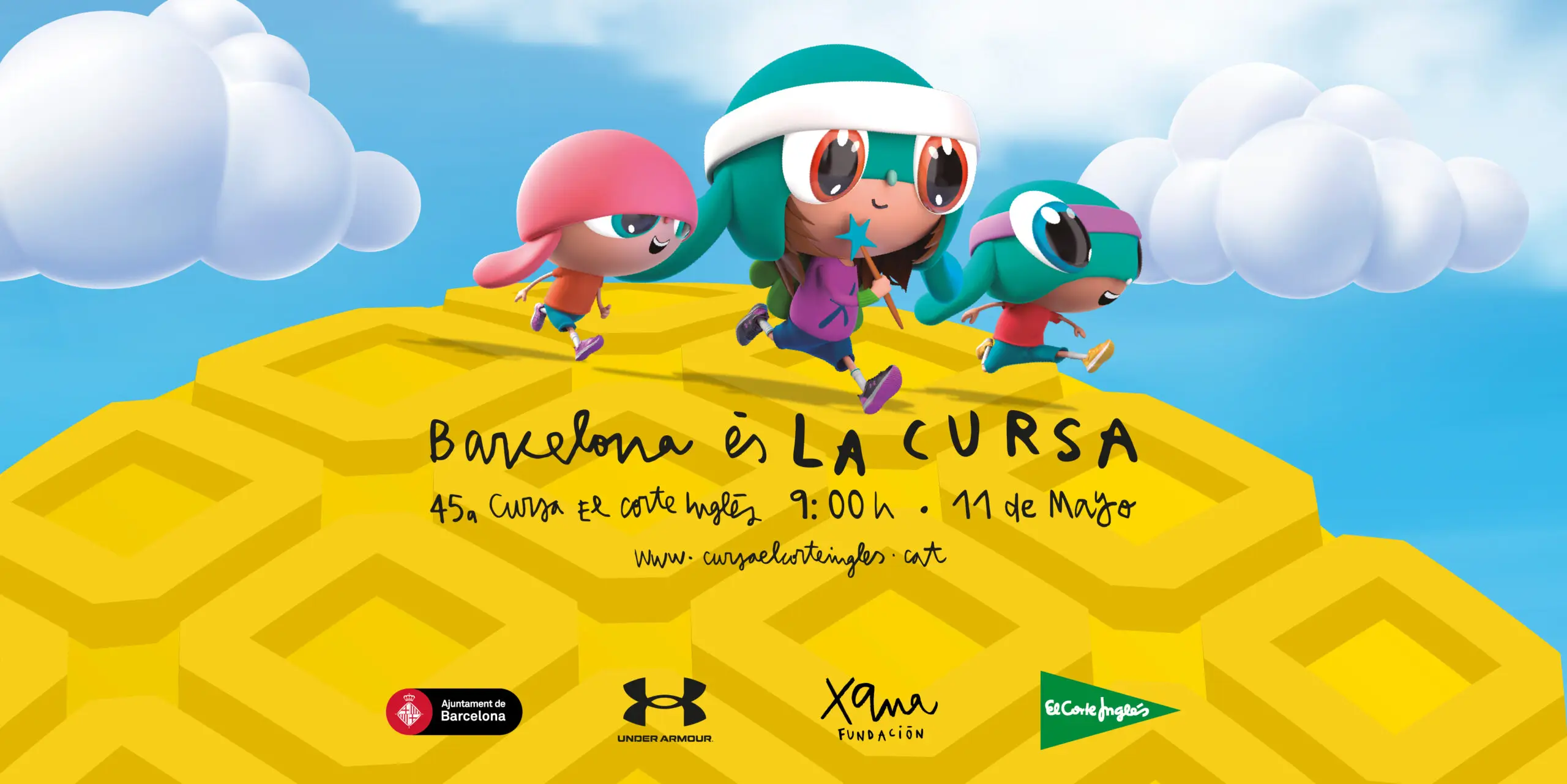 забег Cursa El Corte Inglés