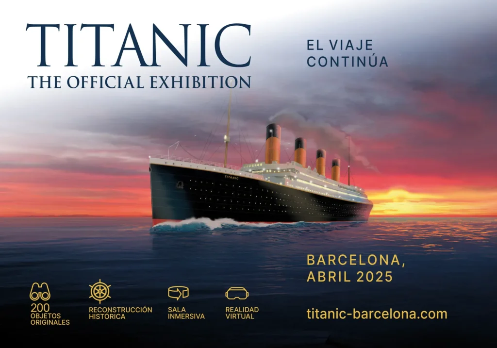 Выставка TITANIC в Барселоне